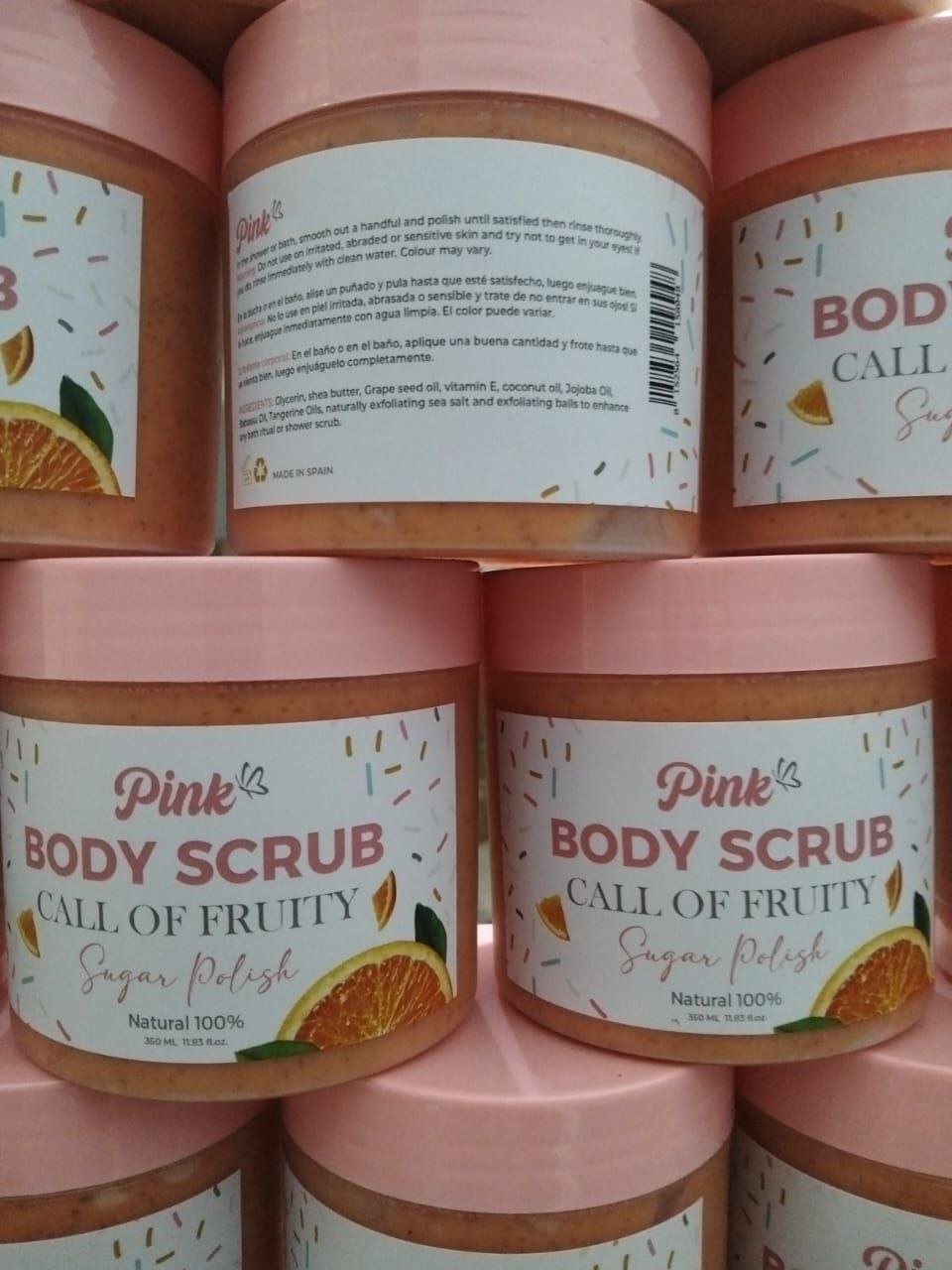 اسكراب sugar polis pink - الصورة 3